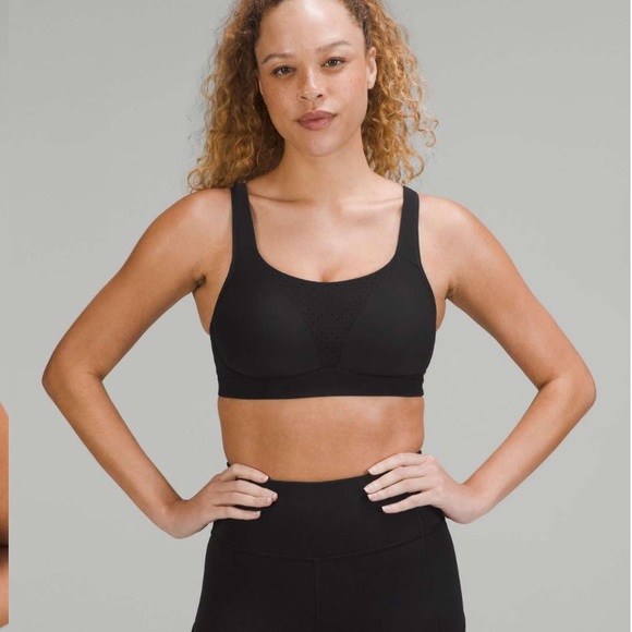 lululemon athletica Other - Lululemon Run Times Bra *High Support in Black W1690 Sz 36 DD